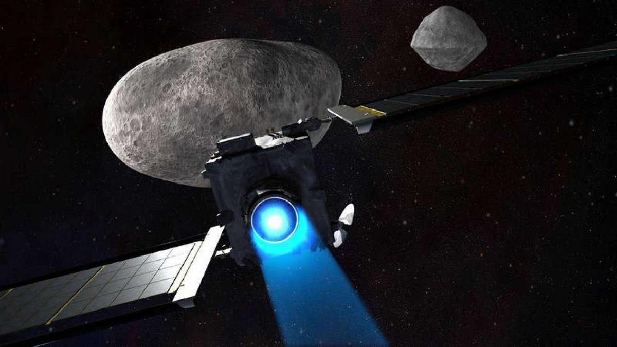 NASA-nın kosmik aparatı uğurlu şəkildə asteroidlə toqquşub